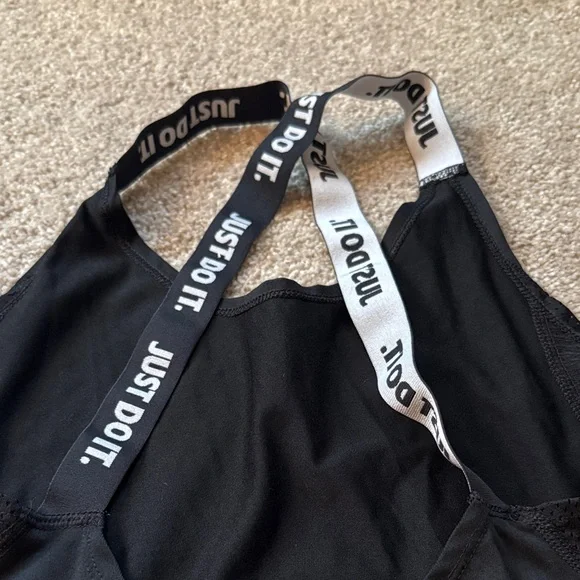 Nike Black Tank Top and Gray Sports Bra - Picture 6 of 7